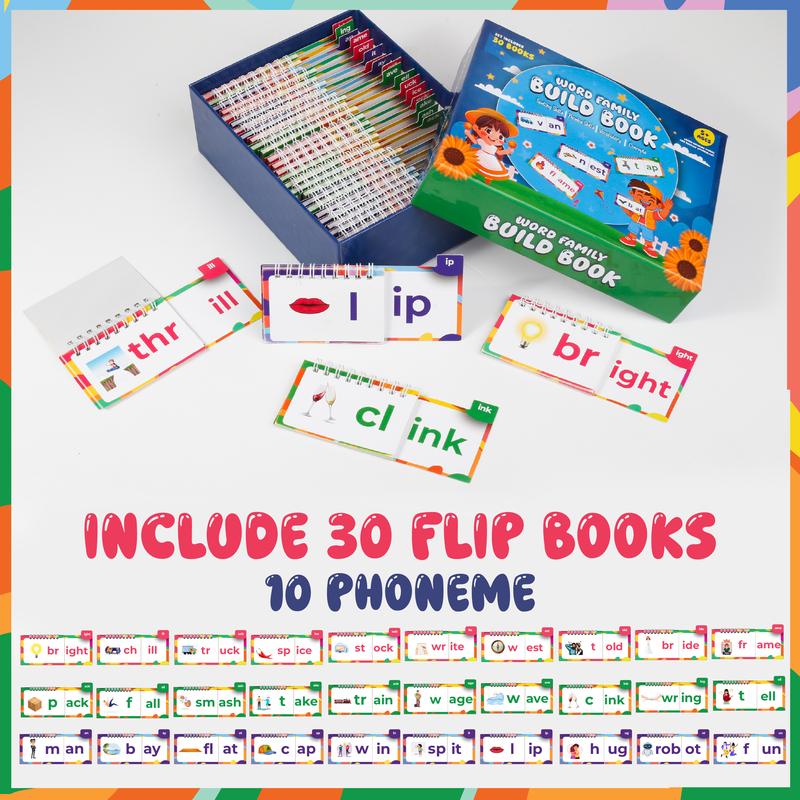 Word Builder Phonics Kit for Kids