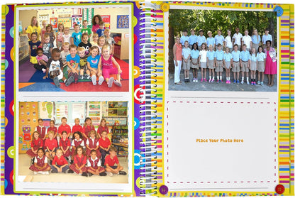 School Keepsake Memory Book