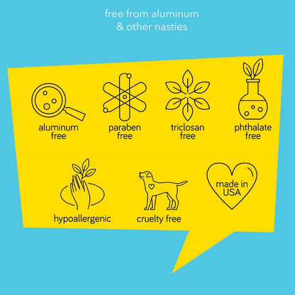 Gentle Natural Deodorant — Aluminum-Free, Kids & Teens