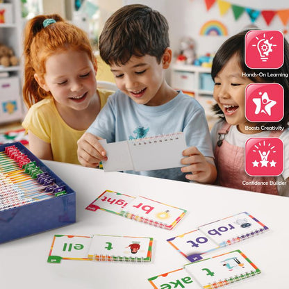 Word Builder Phonics Kit for Kids