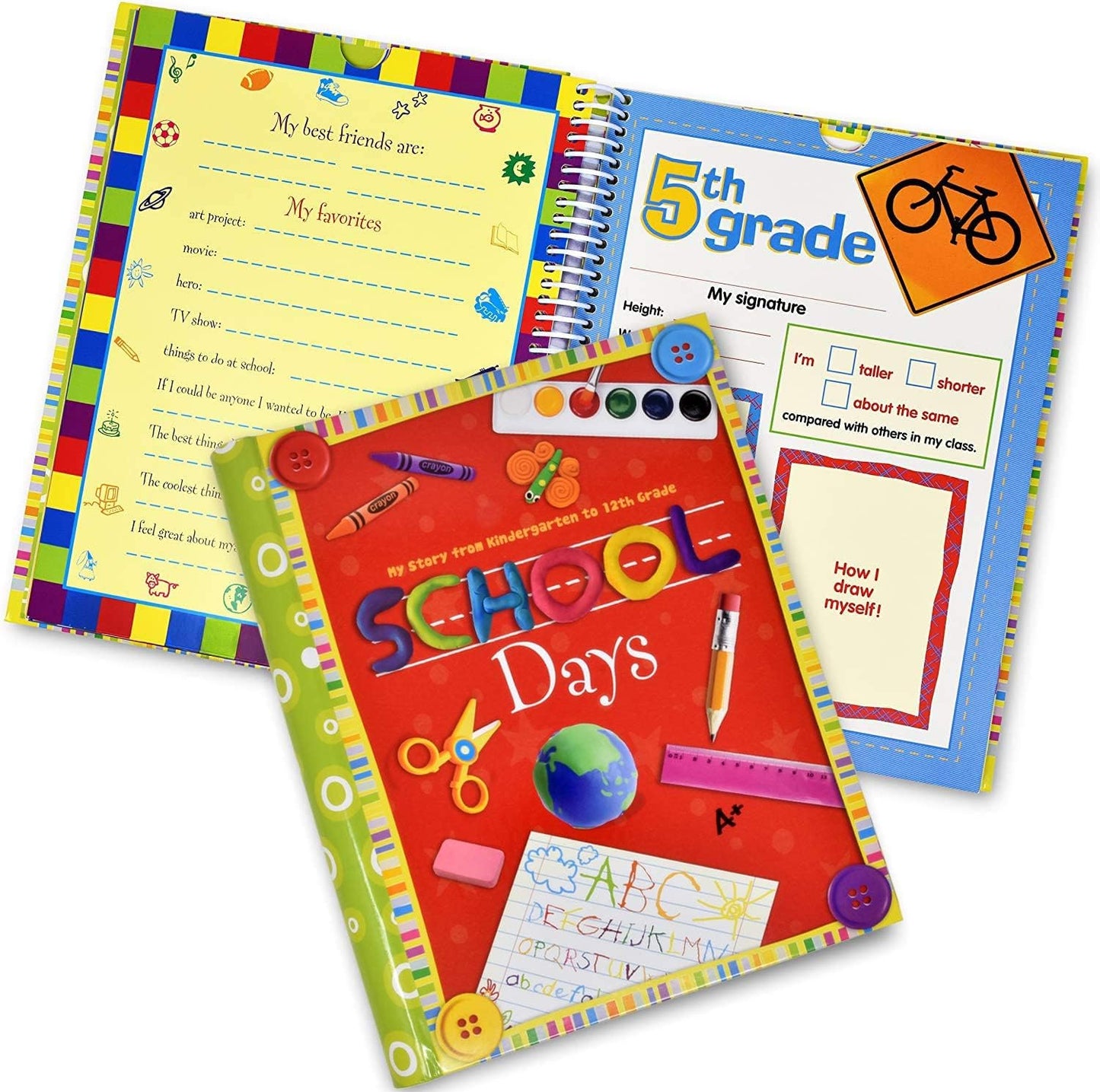 School Keepsake Memory Book