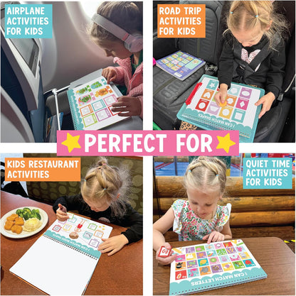Toddler Busy Book – Interactive Learning Activities for Ages 3-5