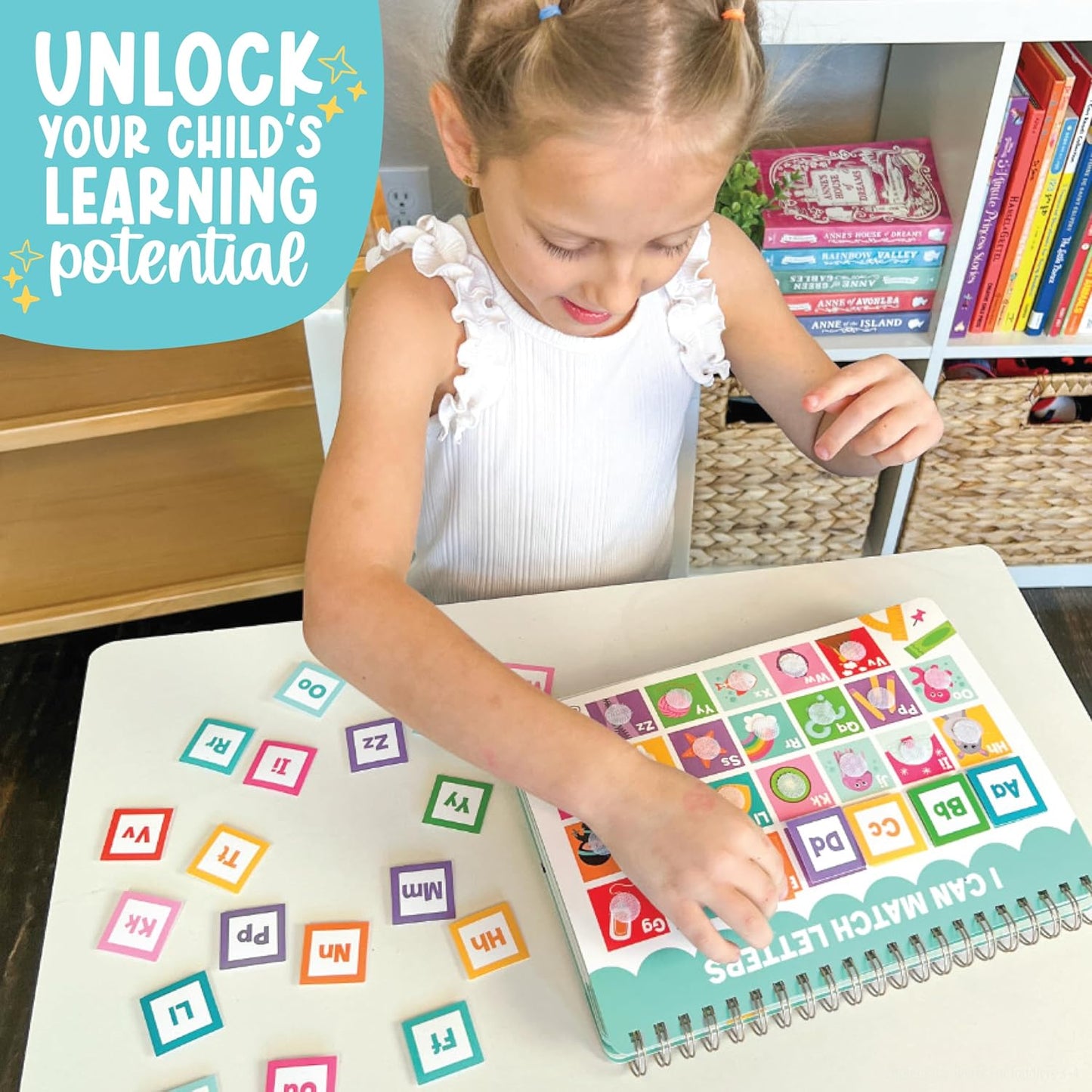 Toddler Busy Book – Interactive Learning Activities for Ages 3-5